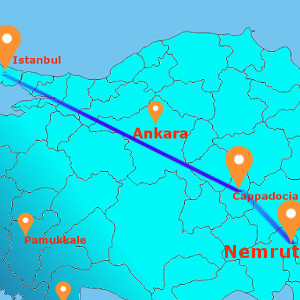 CAPPADOCIA & MONT NEMRUT PAR VOL
