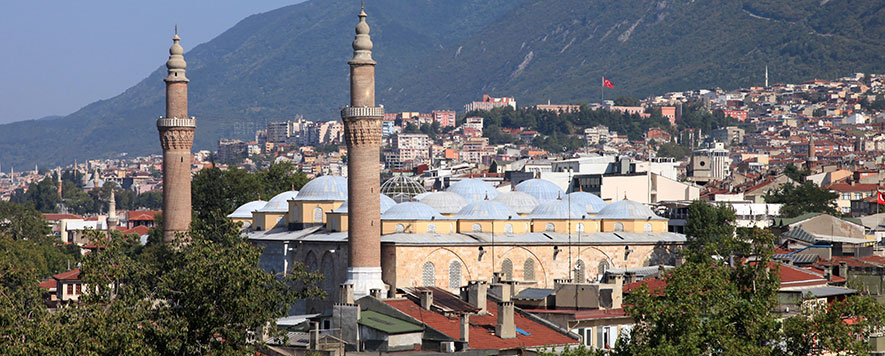Pagine verdi di Bursa dalla storia
